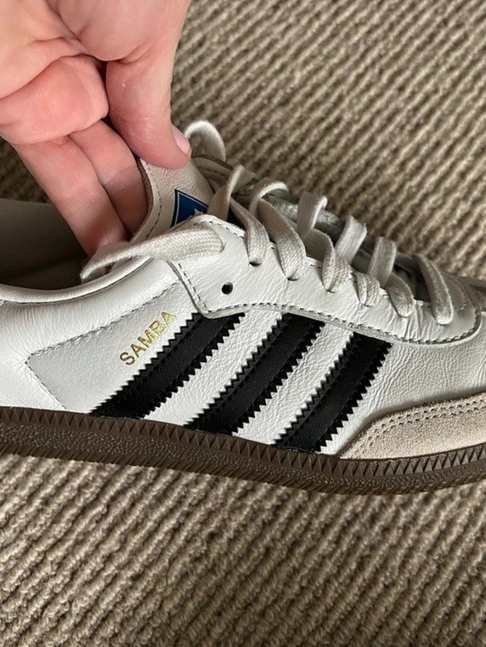 adidas Samba OG Sneakers White & Black US 7